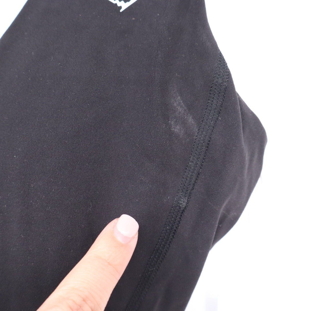 Gymshark Ruche Tank Black Body Fit S Activewear Workout Athletic