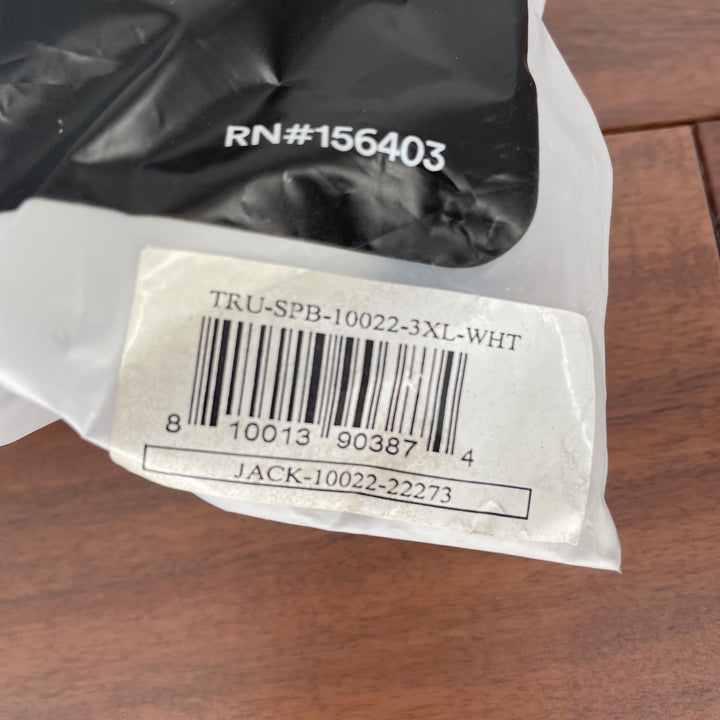 Truekind Daily Comfort Wirefree Shaper Bra White 3XL