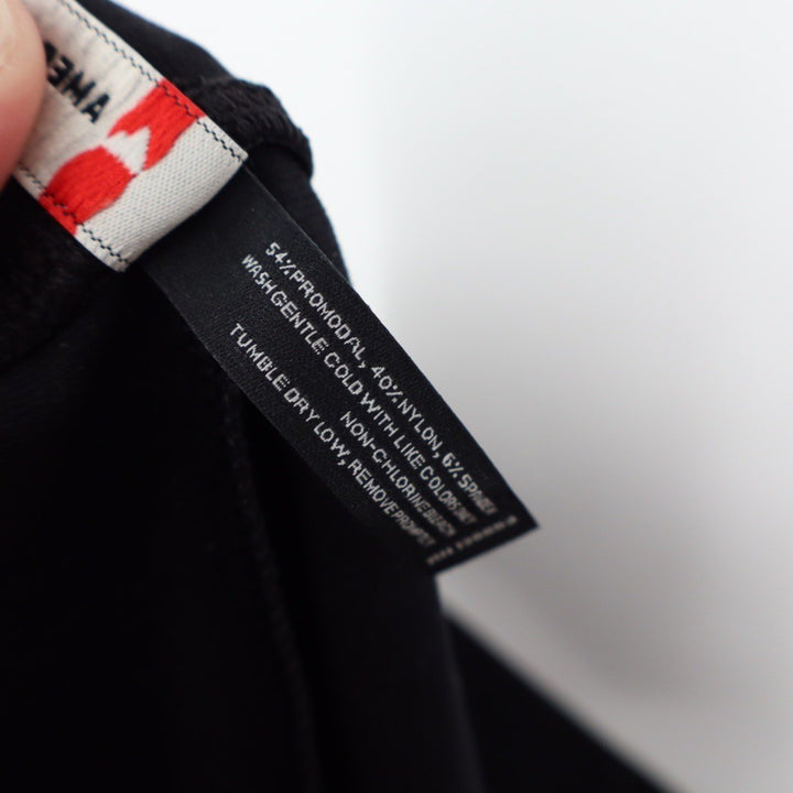 AMERICAN GIANT Black Ponte Knit Bootcut Pants Size 6 Tall