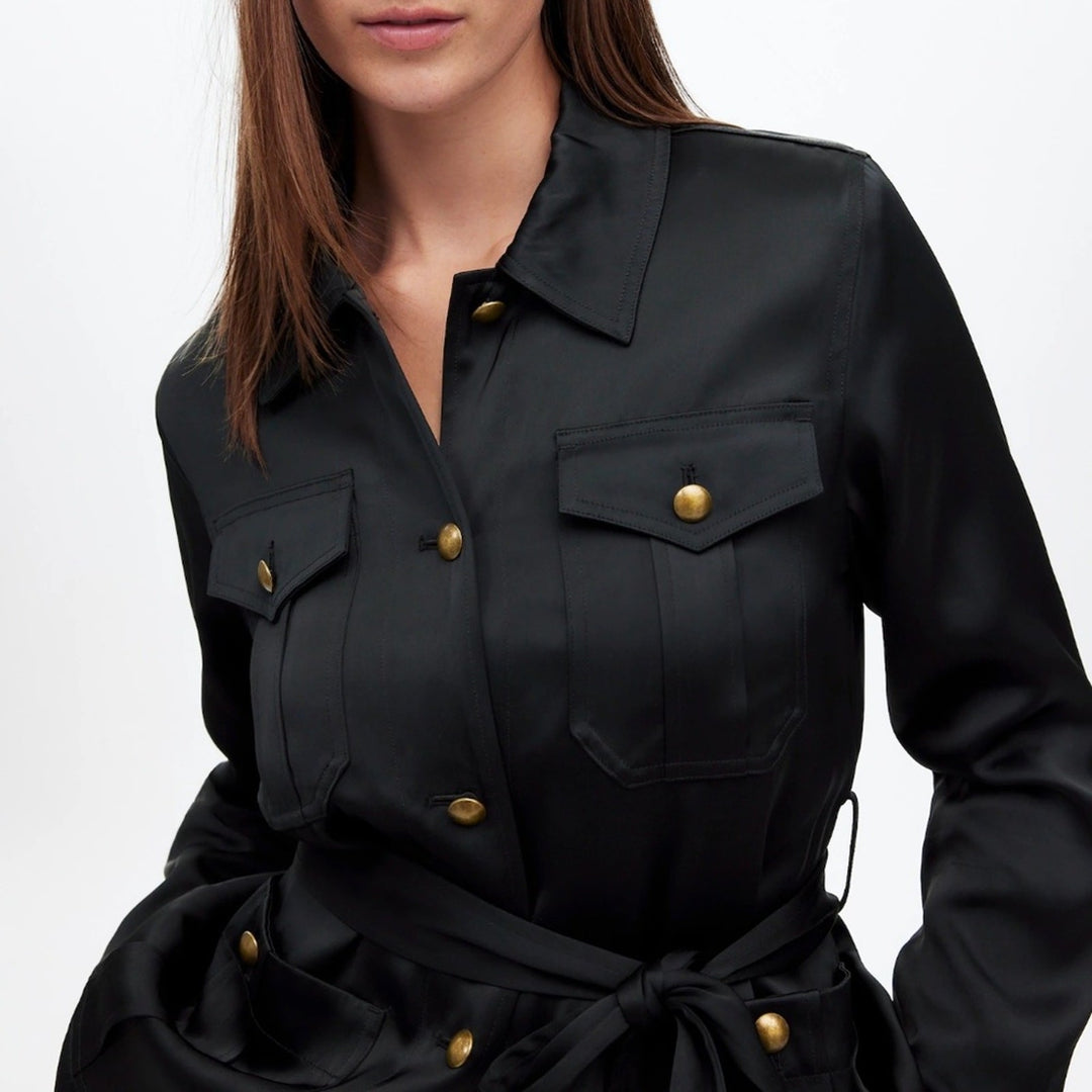 Madewell Double-Faced Satin Safari Jacket Size XXS