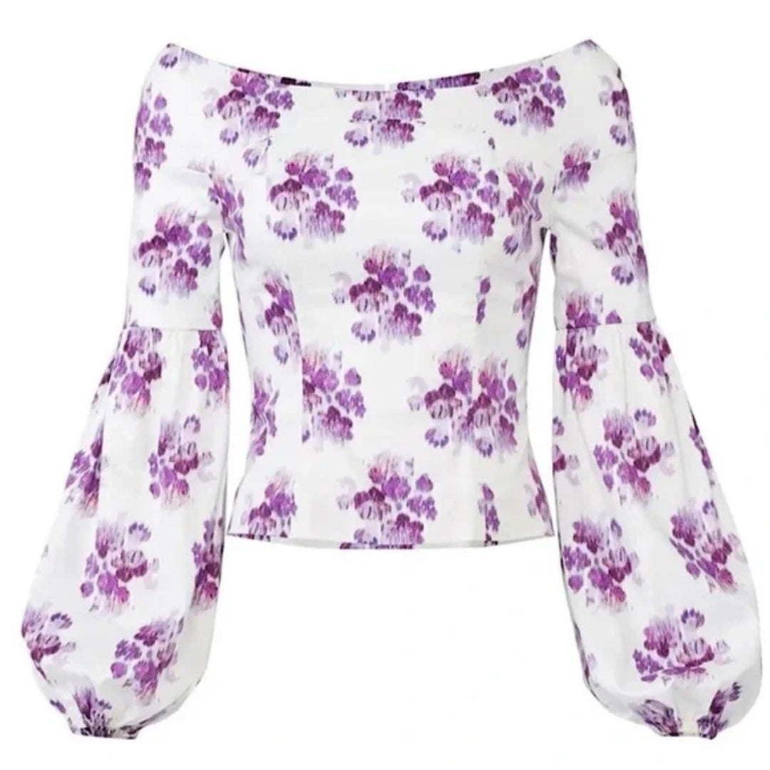 Amur Floral Shanae Top Size XS