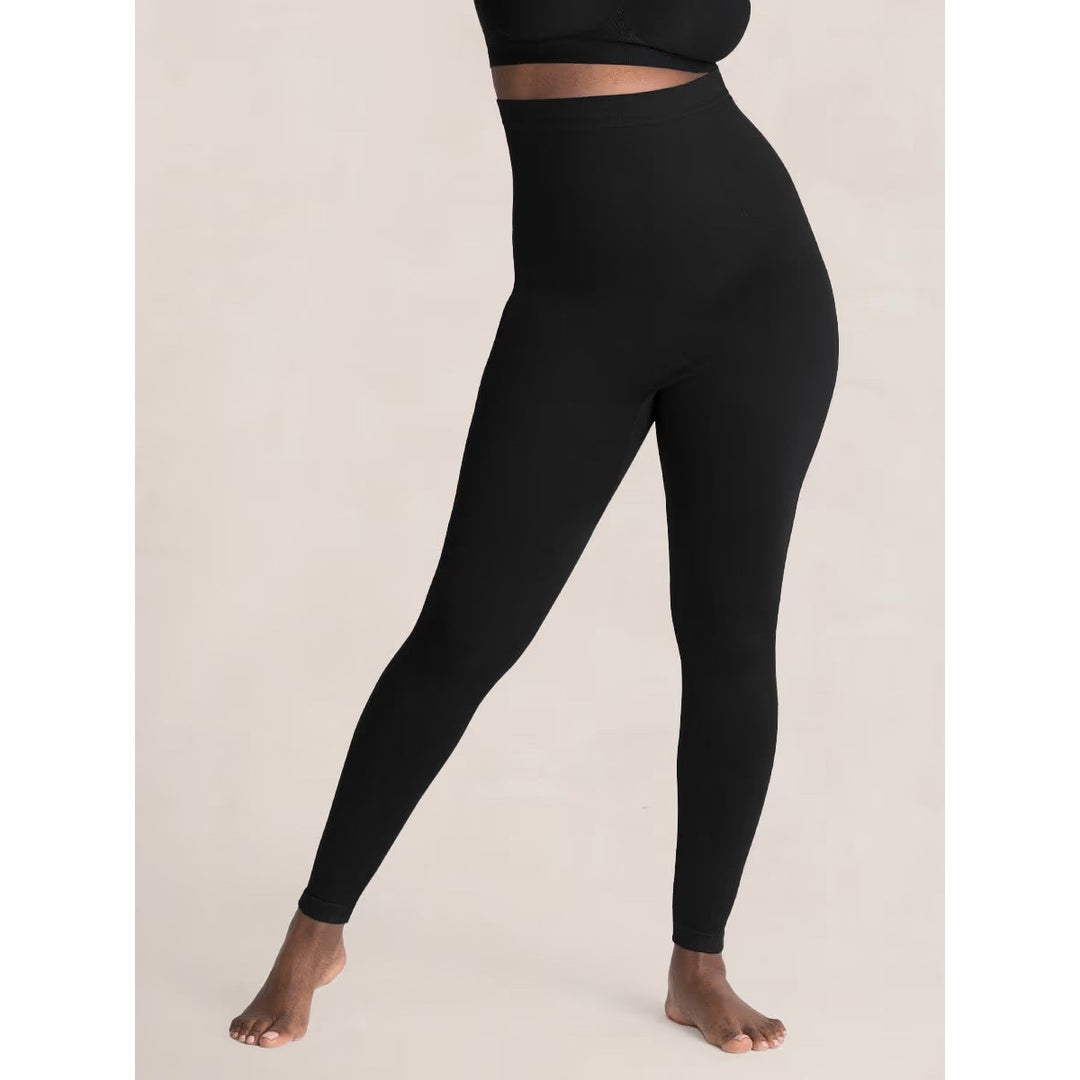 Shapermint Essentials High Waisted Shaping Leggings Black Smoothing NWT