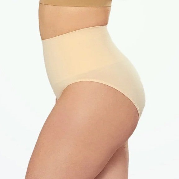 Shapermint Essentials Seamless Stretch Mid Waist Brief Panty BGE Size S-XL
