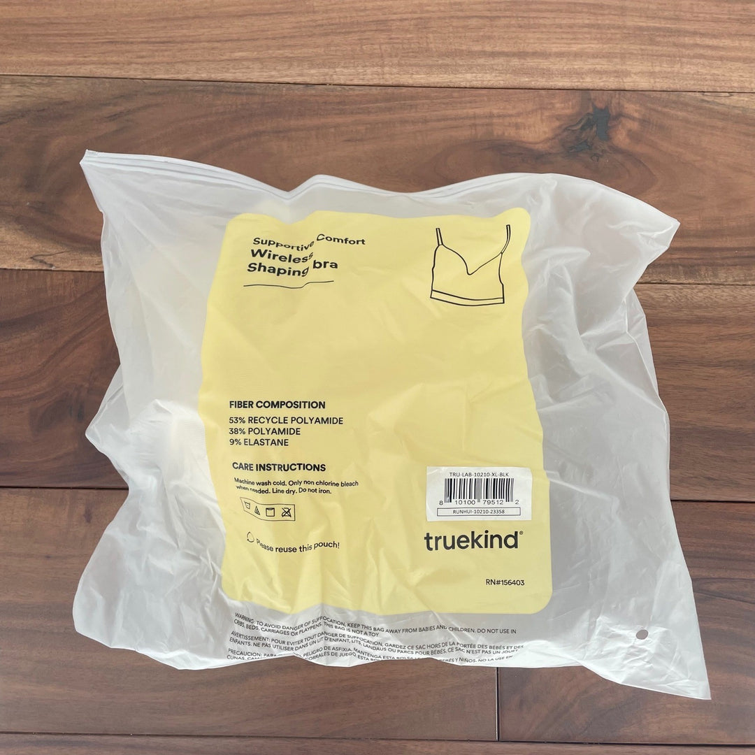 Truekind Supportive Comfort Wireless Shaping Bra Nude XL