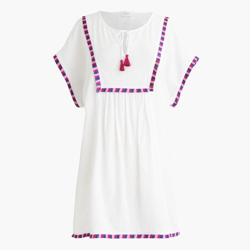 J.Crew Fringe Beach Tunic Size L