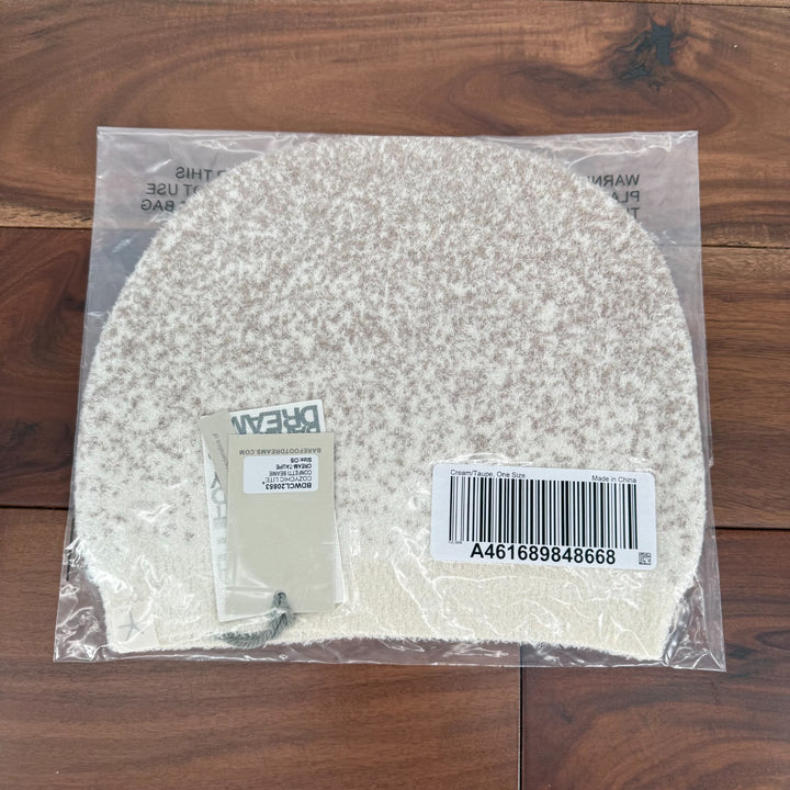 Barefoot Dreams CozyChic Lite Confetti Beanie Hat Womens One Size Cream Taupe