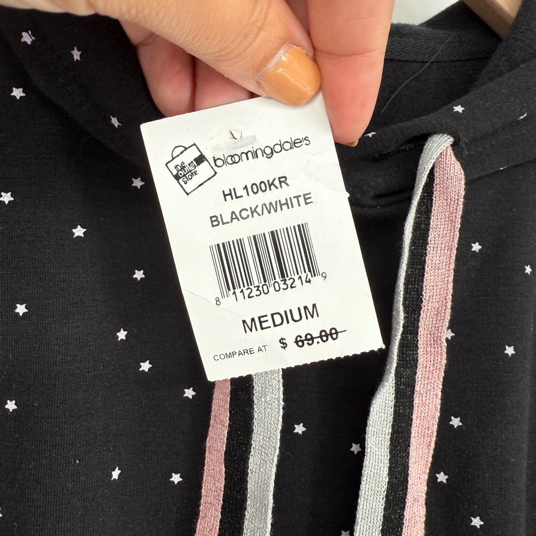 Knit Riot Long Sleeve Crew Neck Hoodie Top Size M