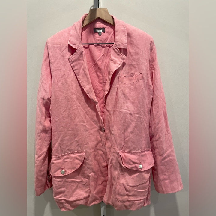DL1961 Pink Linen Blazer Size M