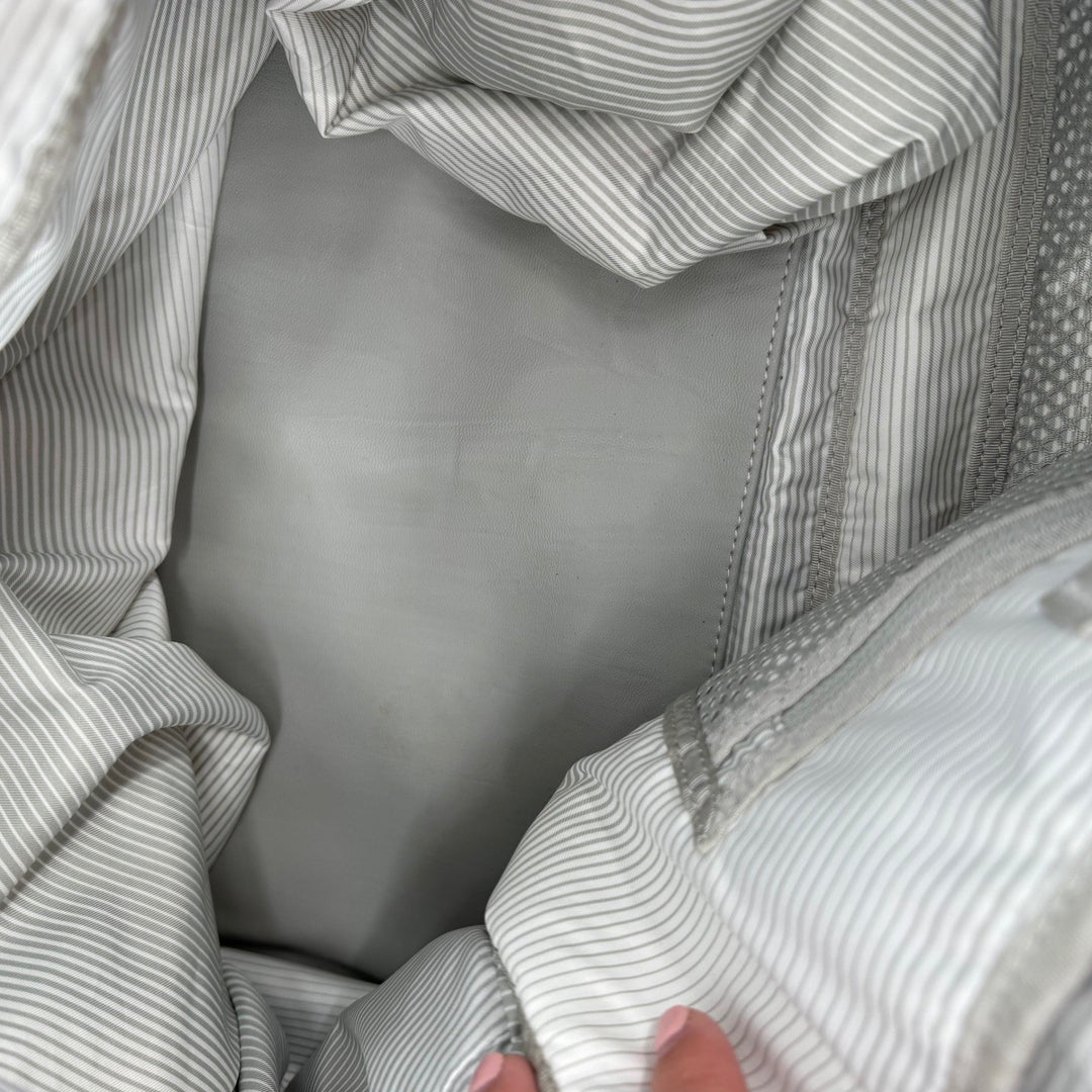 Lululemon Black Nylon Duffel Bag Gym Travel Weekender Sport Carryall