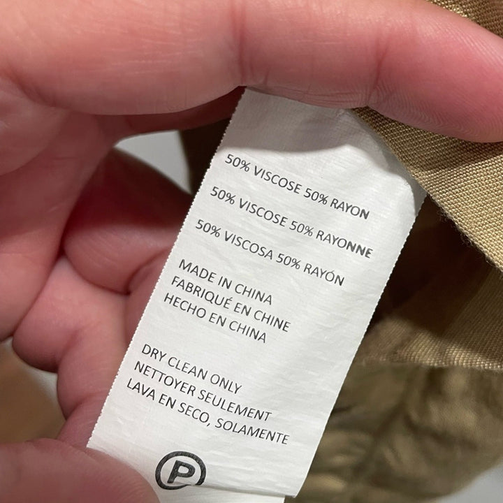 Jason Wu X RTR Tan Belted Romper Size 2