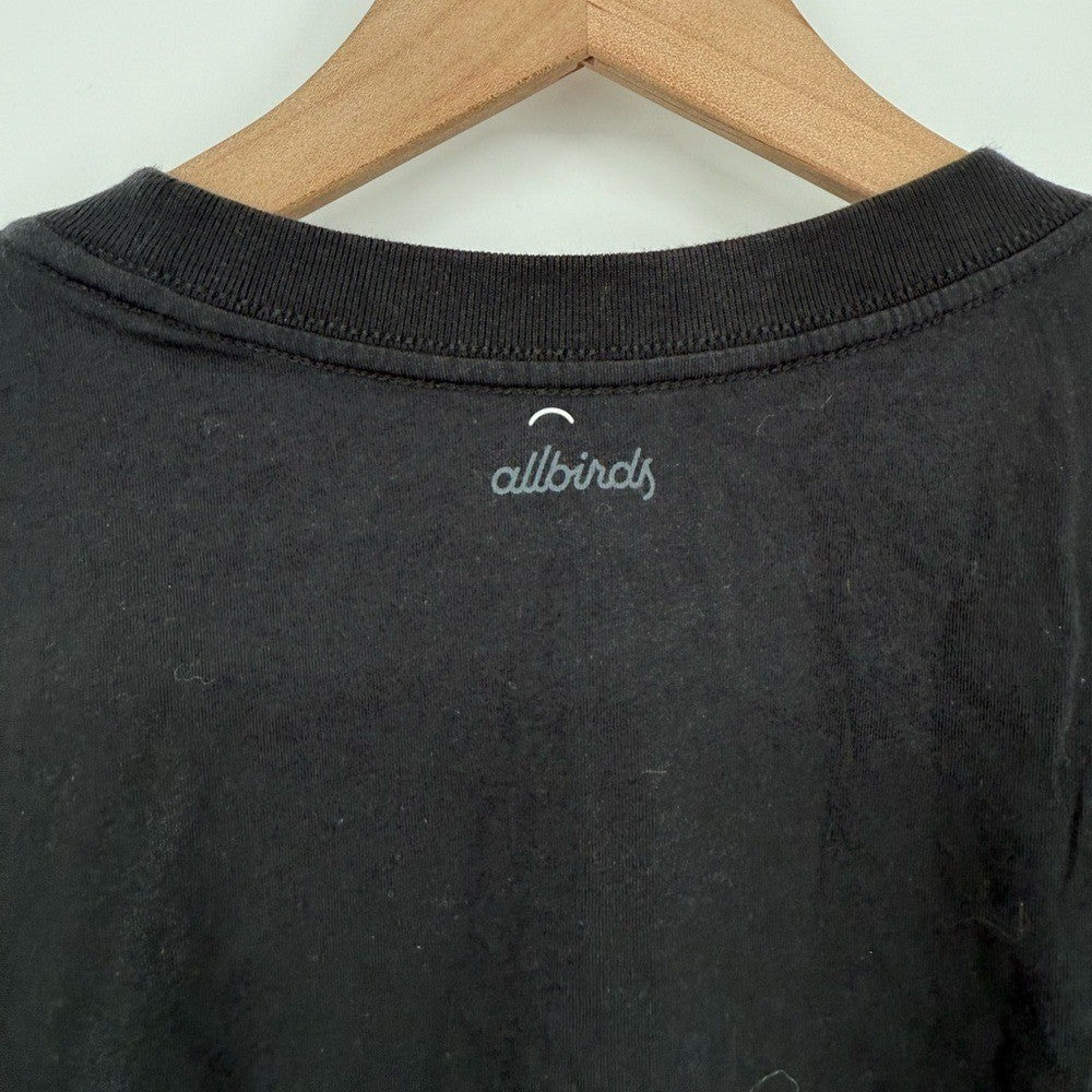 Allbirds Women's Cotton Tee Natural Black Size XL