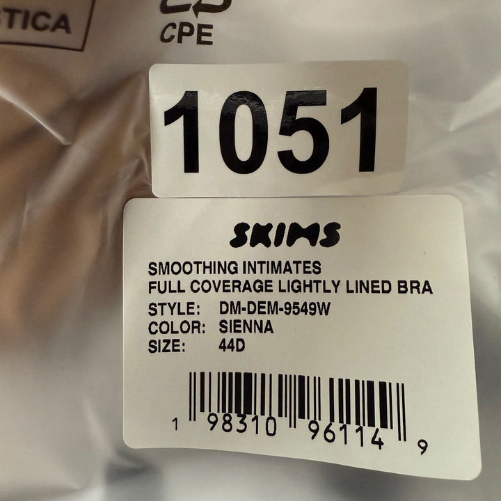 SKIMS Smoothing Intimates Full Coverage Lightly Lined Bra Sienna 44D