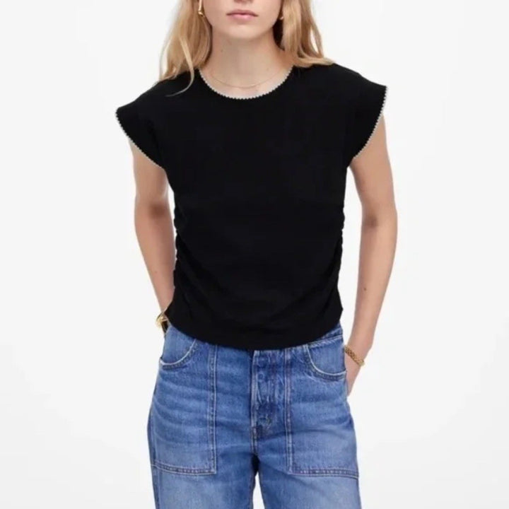 Madewell Side-Cinch Muscle Tee Size XS