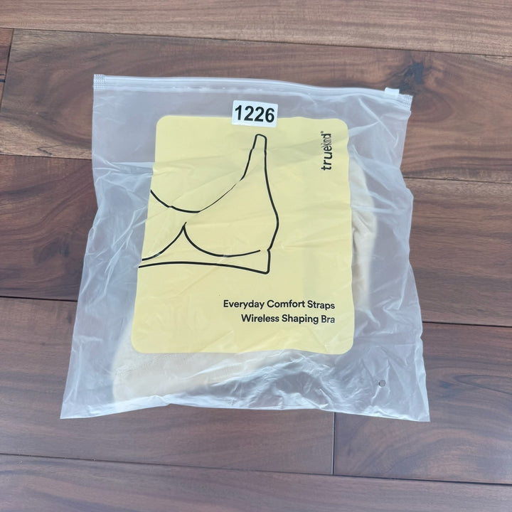 Truekind Everyday Comfort Straps Wireless Shaping Bra XL Chai