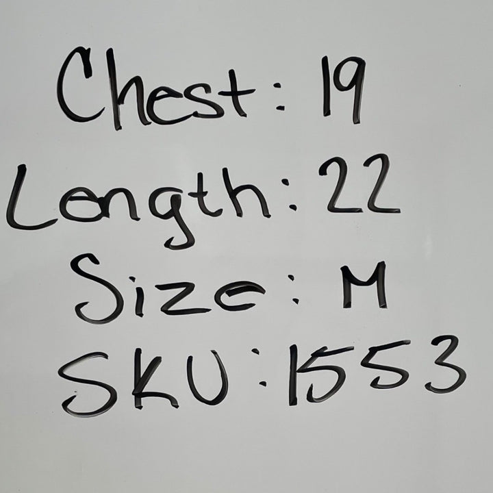 Line Dot Cream Speckled Tie Shoulder Tank Top M