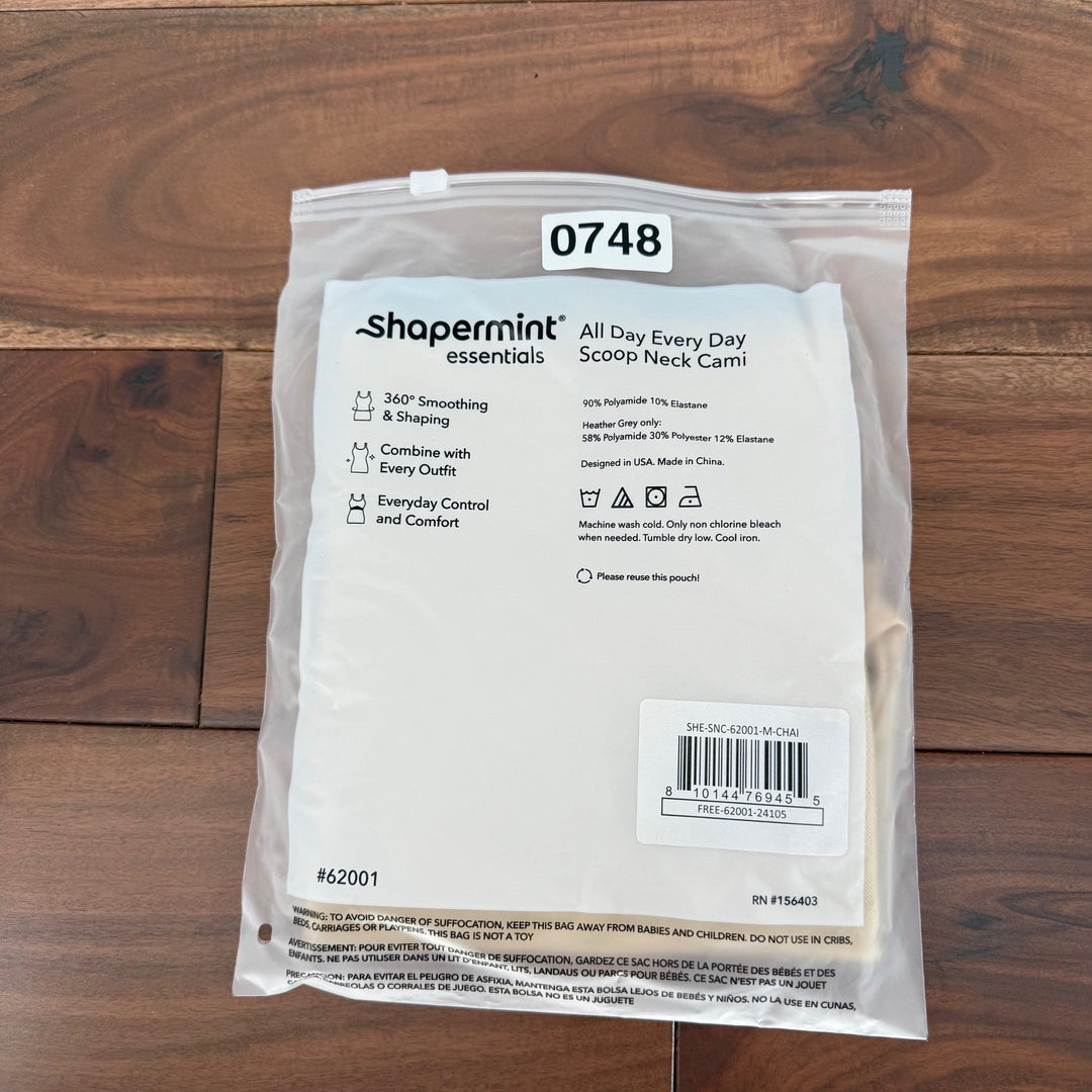 Shapermint Essentials All Day Every Day Scoop Neck Cami Top