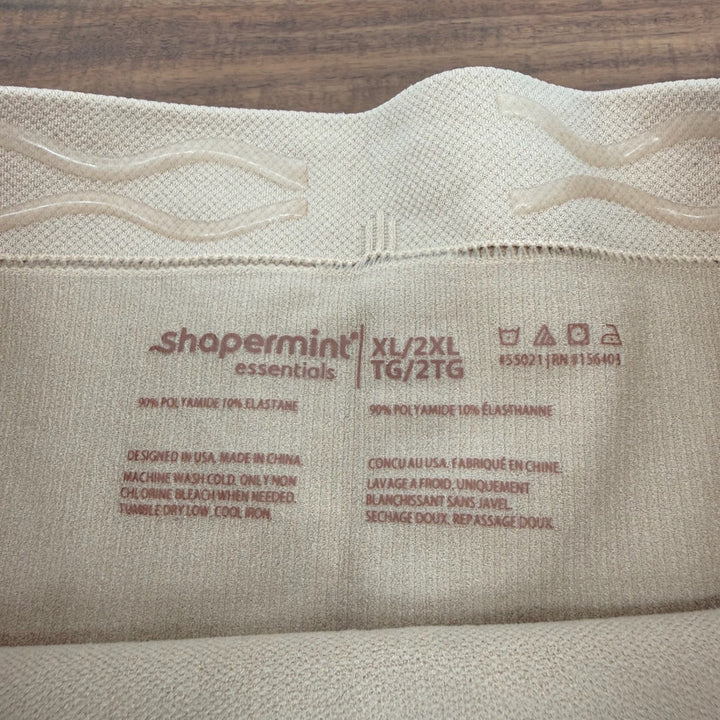 Shapermint Essentials High Waisted Shaping Shorts OAT XL 2XL