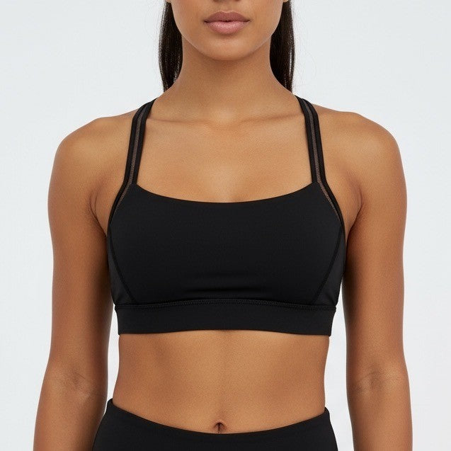 Lululemon Black Sports Bra Size 4