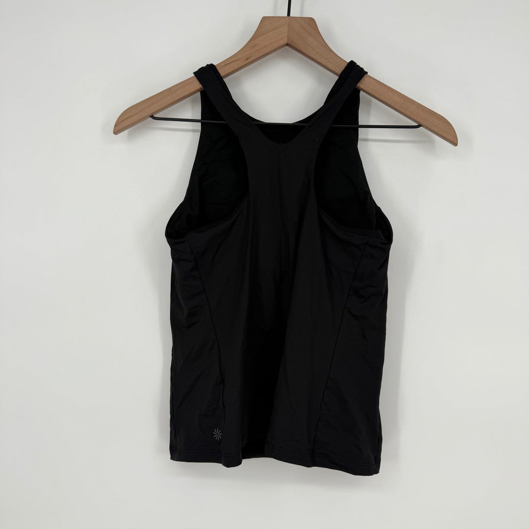 Athleta Black Racerback Tank Top Athletic Workout Fitness Size S