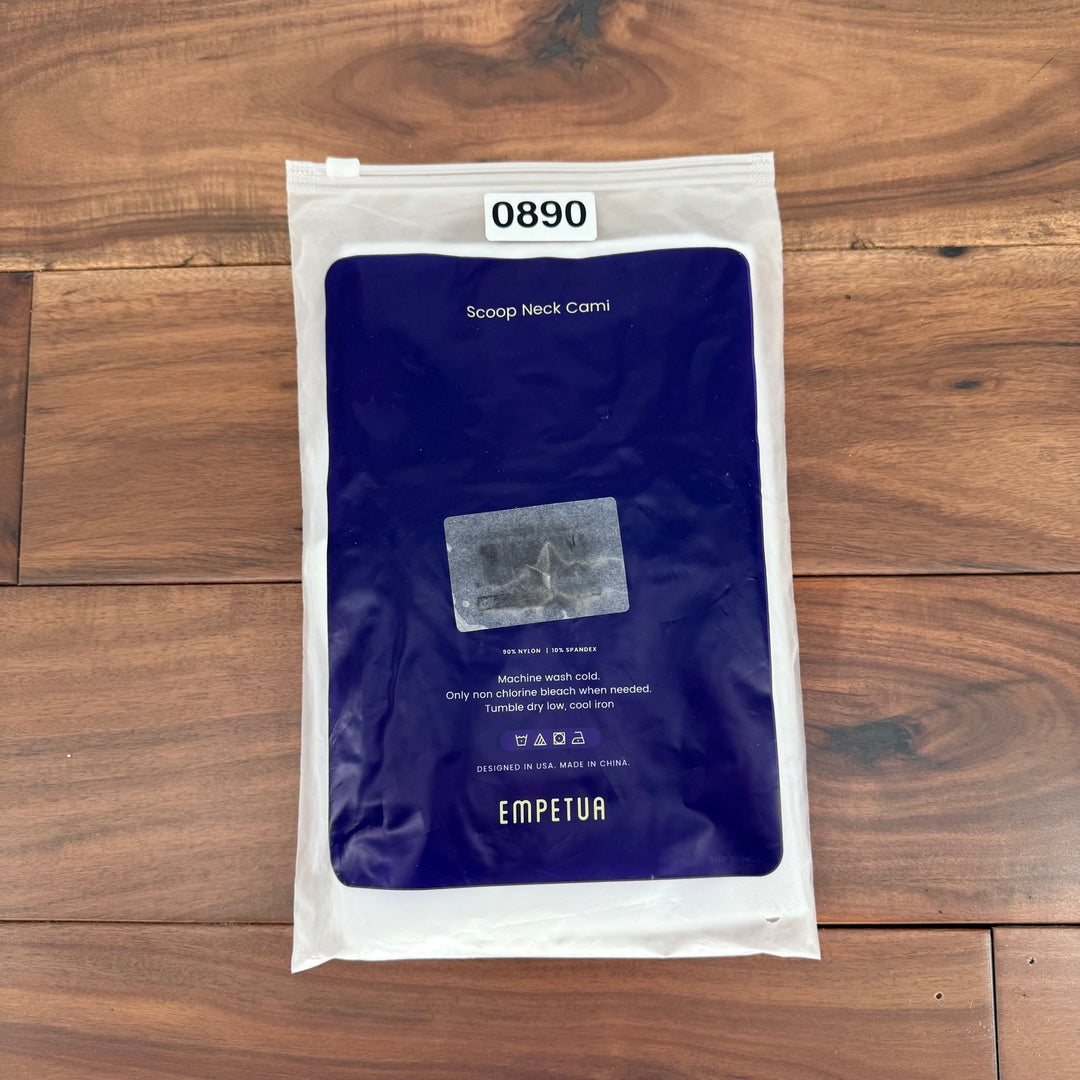 Empetua Scoop Neck Cami 3XL White Comfort All Day Everyday Shapewear Tank