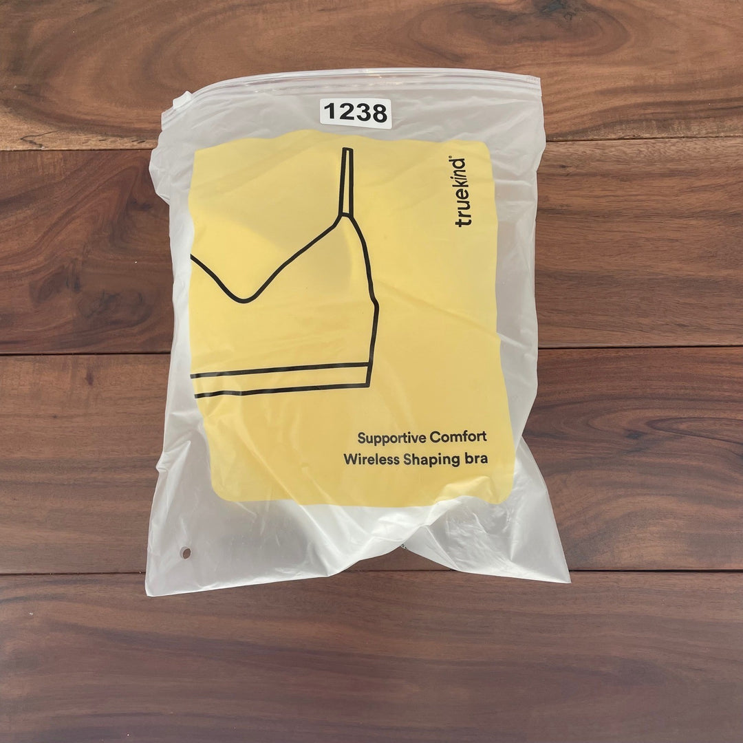 Truekind Supportive Comfort Wireless Shaping Bra White Size L