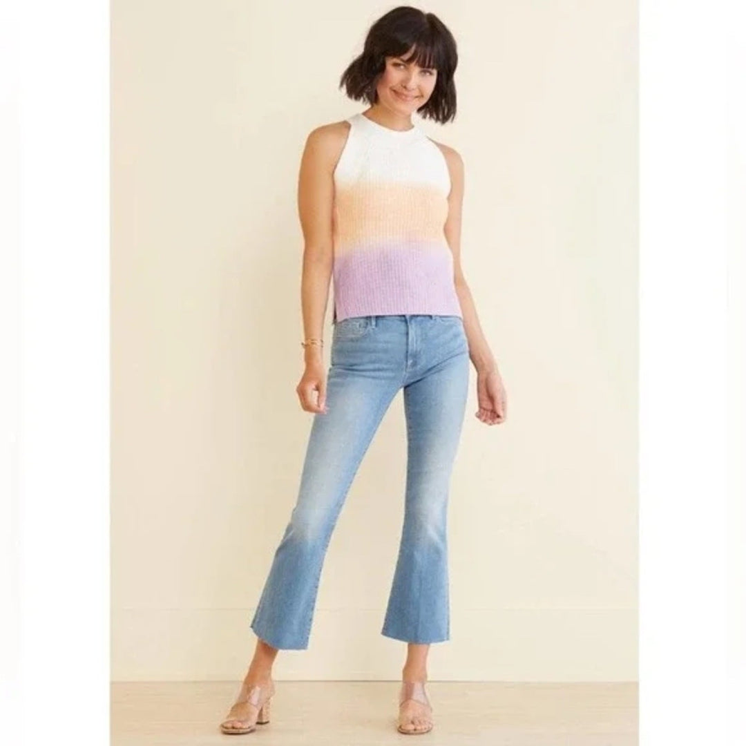 525 America Spray Dye Sweater Tank Size L