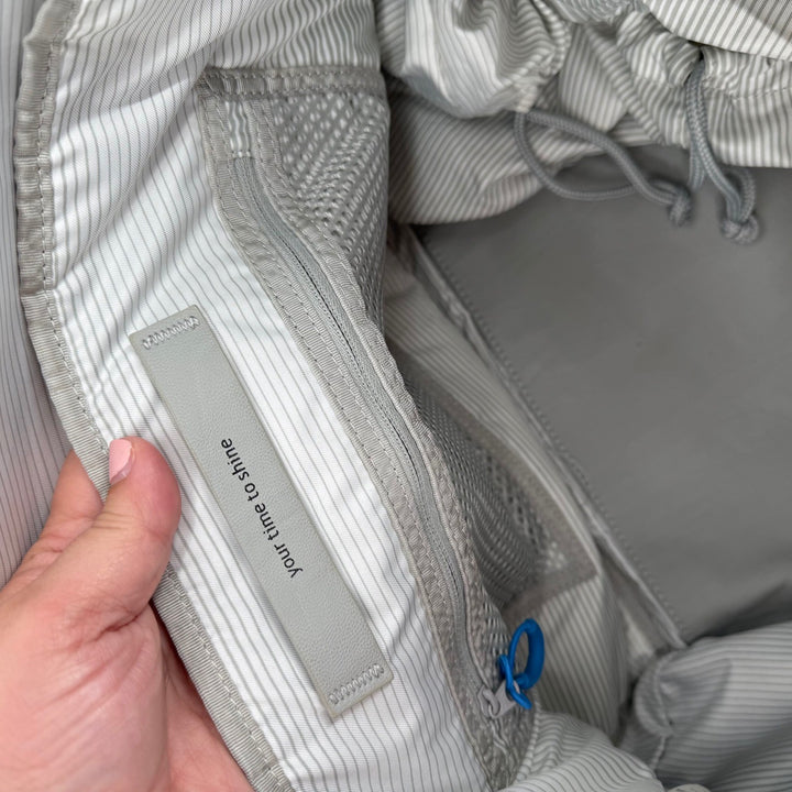 Lululemon Black Nylon Duffel Bag Gym Travel Weekender Sport Carryall