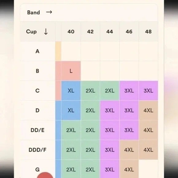 Truekind Convertible Strapless Bandeau Bra Beige 3XL Comfortable