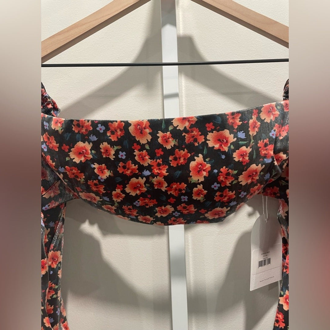 Rumer Soraya Crop Top Black Size M