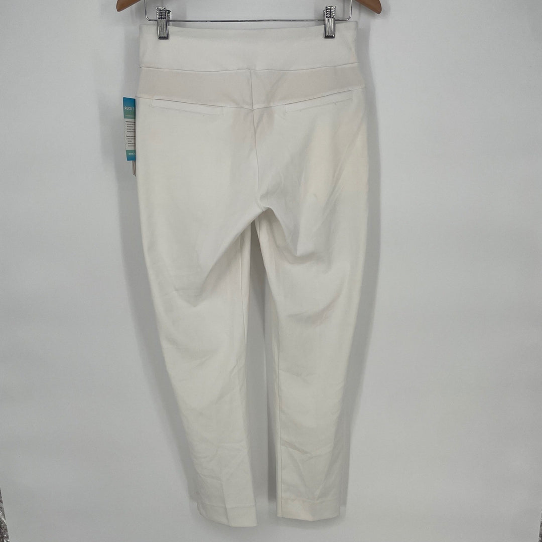 Gottez Lifestyle White Comfort Slim Fit Golf Pants Womens Size 6 Activewear