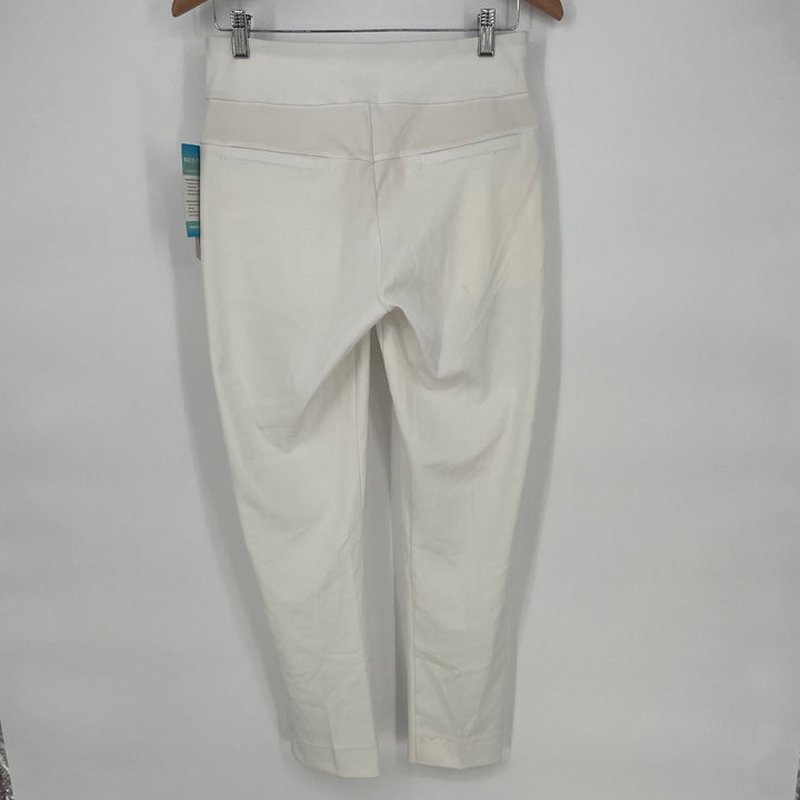 Gottez Lifestyle White Comfort Slim Fit Golf Pants Womens Size 6 Activewear