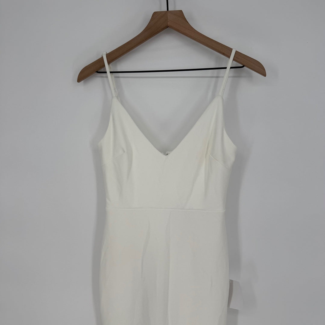 Lulus Infinite Glory White Maxi Dress Size XS