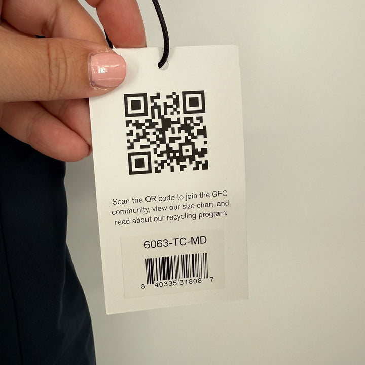 Girlfriend Collective Navy Blue Active Dress Size M