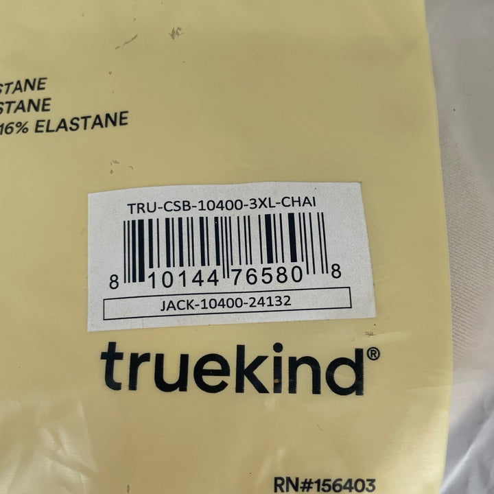 True Kind Convertible Strapless Bandeau Bra 3XL Chai