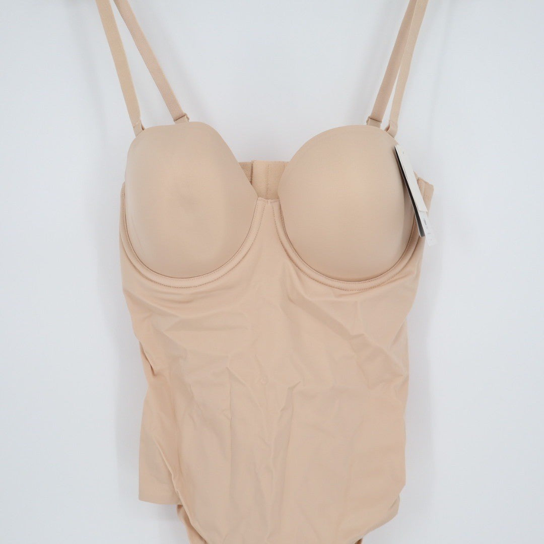 Wacoal 36D Beige Strapless Shaping Bodybriefer Moderate Control