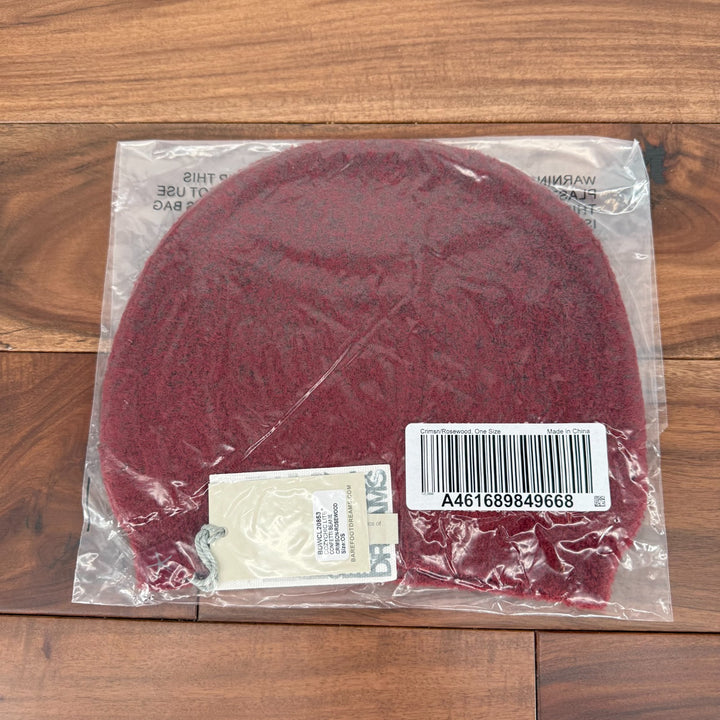 Barefoot Dreams CozyChic Lite Confetti Beanie Hat Women One Size Red Knitted Cap