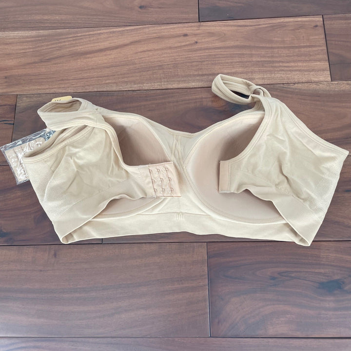 Truekind Daily Comfort Wirefree Shaper Bra 2XL Chai Seamless Support