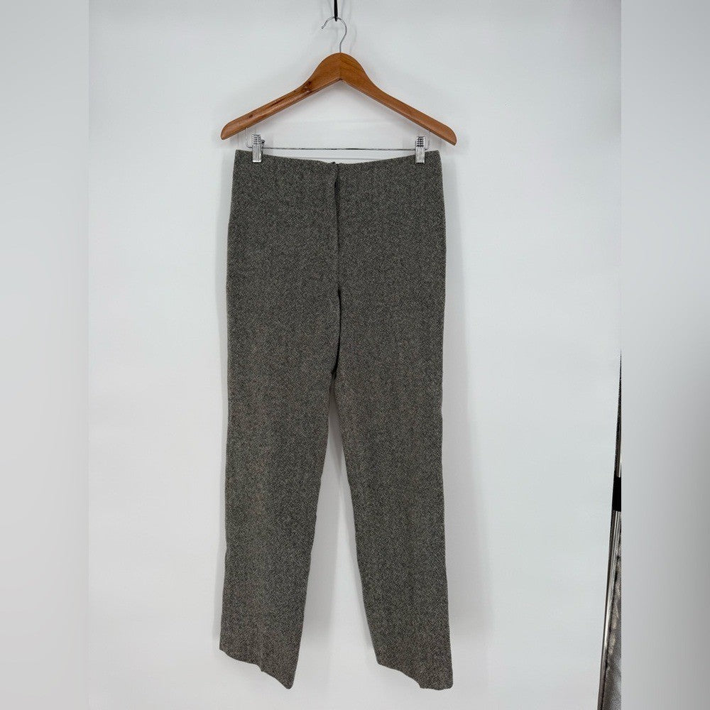 J.Crew Grey Wool Blend Women's Trouser Pant Size 8