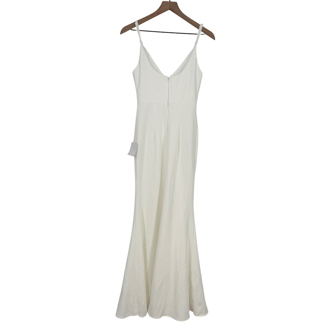 Lulus Infinite Glory White Maxi Dress Size XS
