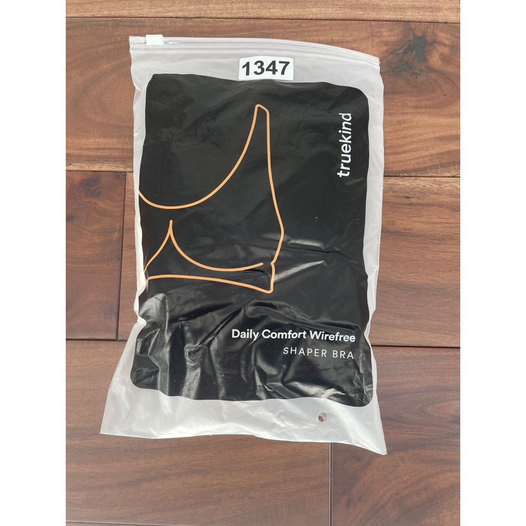Truekind Daily Comfort Wirefree Shaper Bra Black Size L