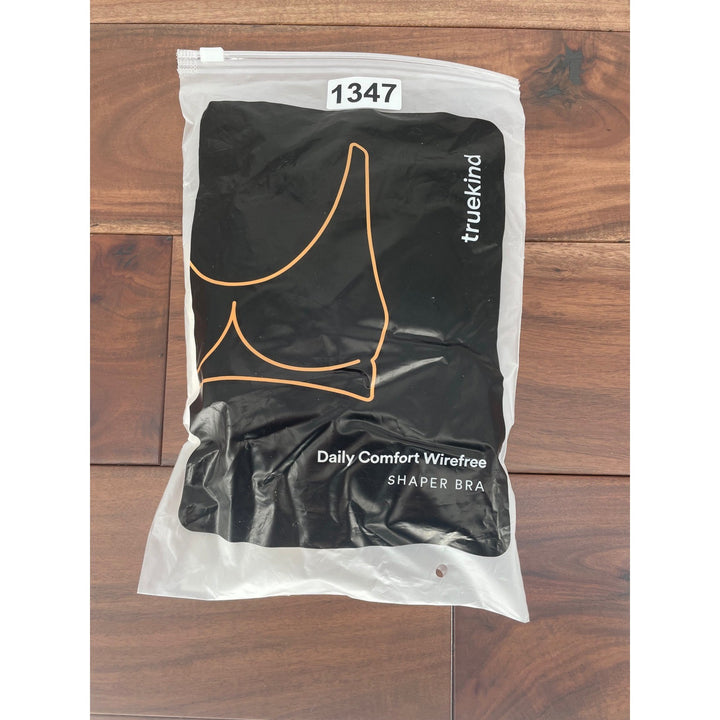 Truekind Daily Comfort Wirefree Shaper Bra Black Size L