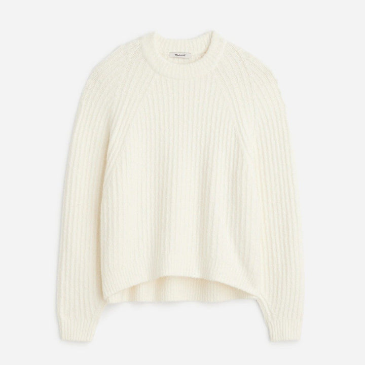 Madewell Ribbed Cotton-Blend Sweater Size S
