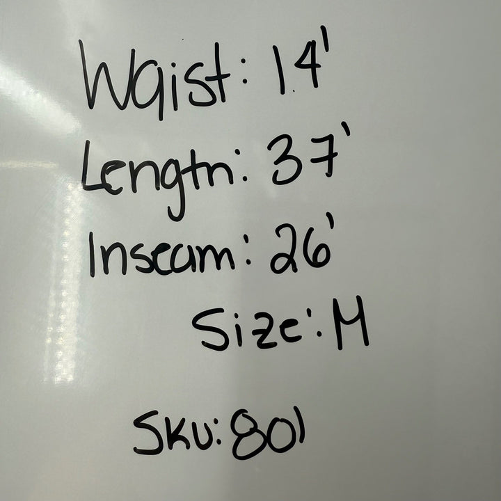 Time and Tru Faux Leather Leggings Brown High Waist Comfortable Size M