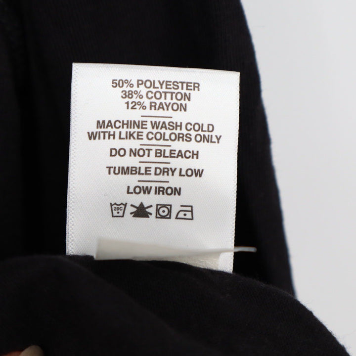 American Giant Black Full Zip Hoodie XL Made in USA Lightweight