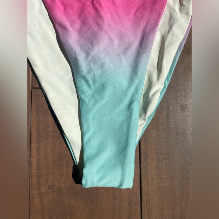 L Space Lennox Ombre Bikini Bottoms Size L