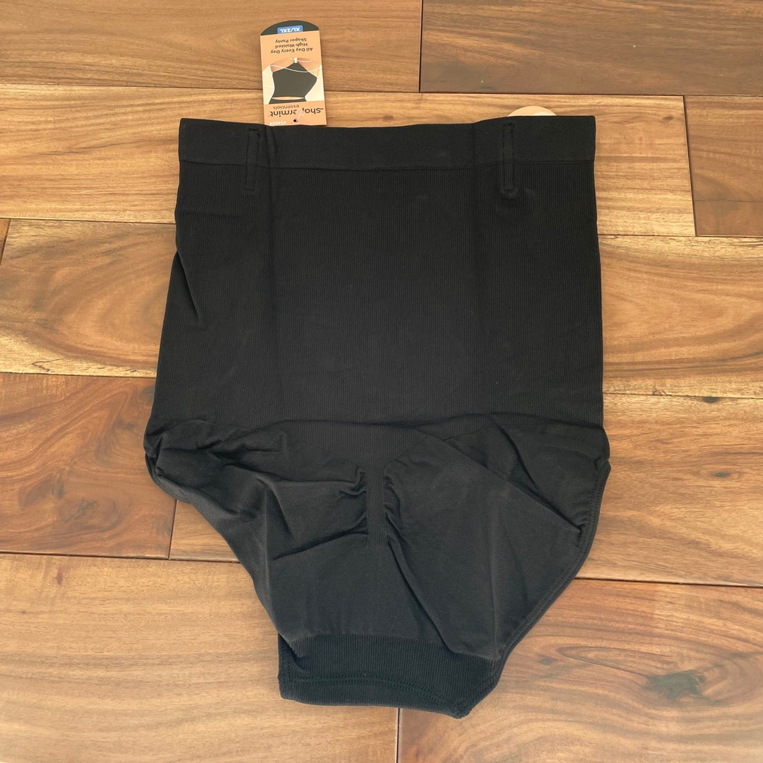 Shapermint Essentials All Day Every Day High Waisted Shaper Panty Black XLXXL