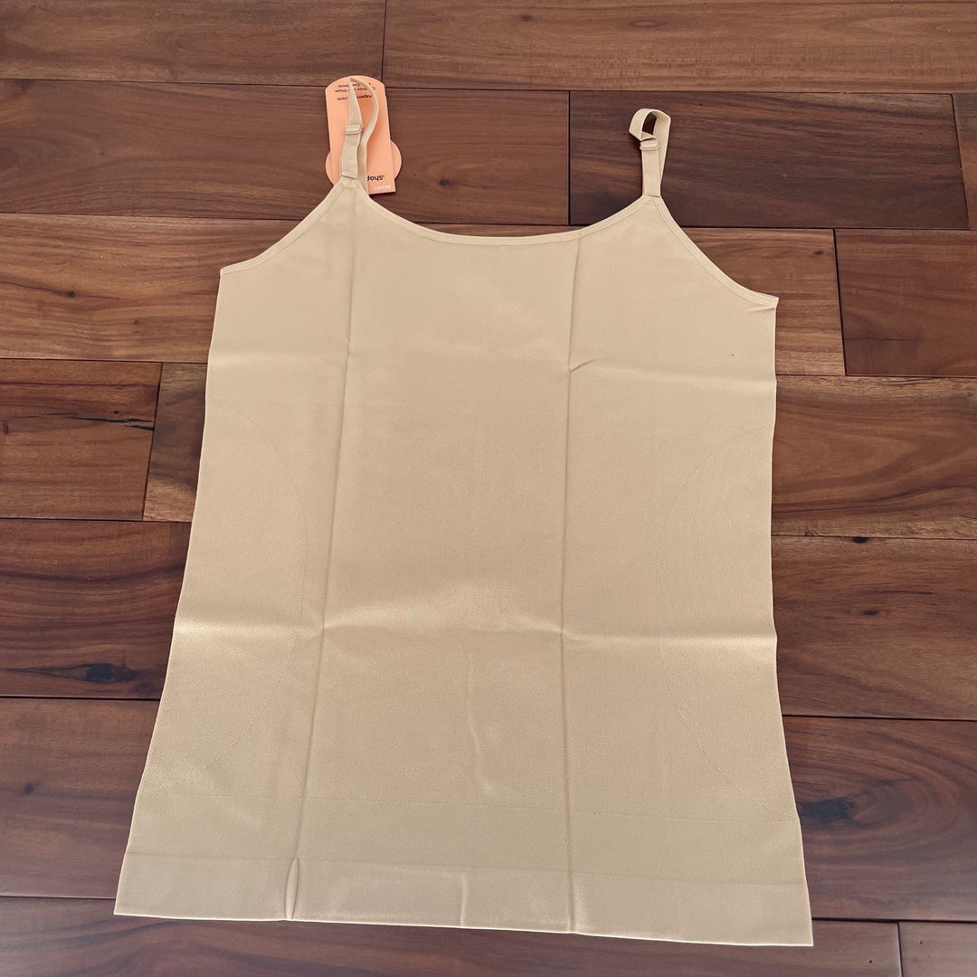 Shapermint Essentials All Day Every Day Scoop Neck Cami Chai Size XXL