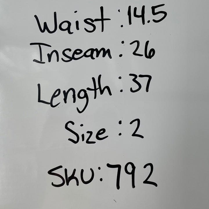 Everlane Women's Black Cotton Blend Cropped Straight Leg Pants Size 2R