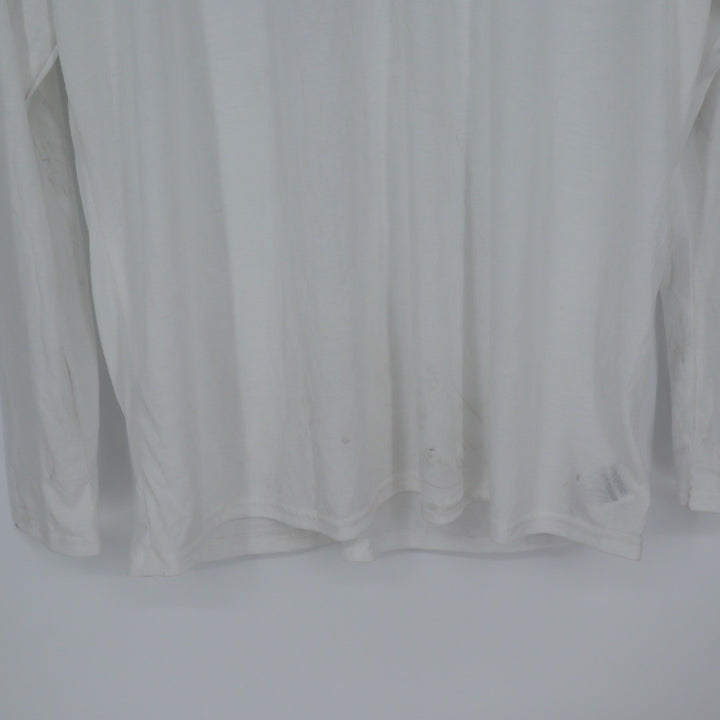 Gymshark Super Soft Cut Out Long Sleeve Top White Athletic Fitness Activewear