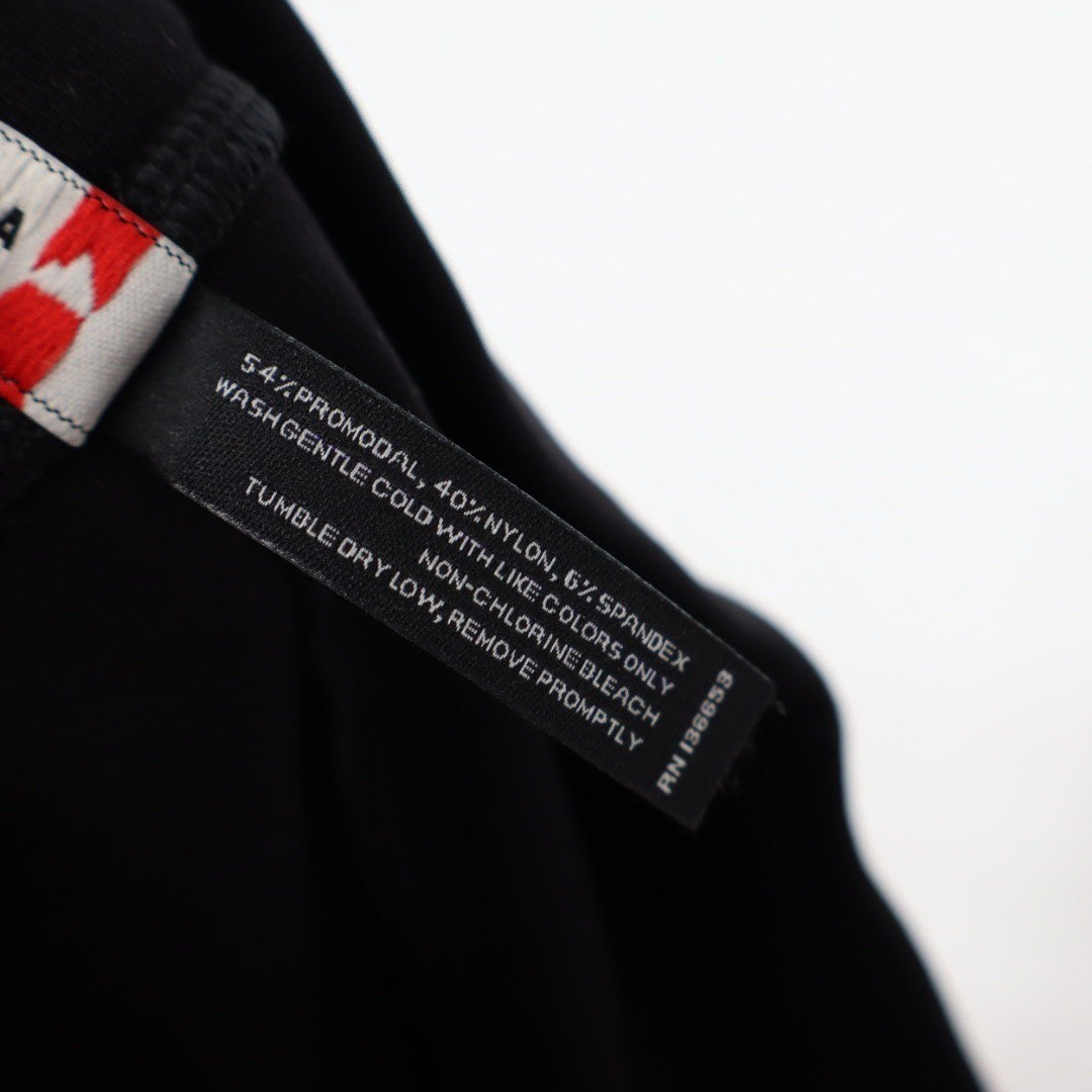 American Giant Black Leggings Pants Size 2 Pockets Made in USA